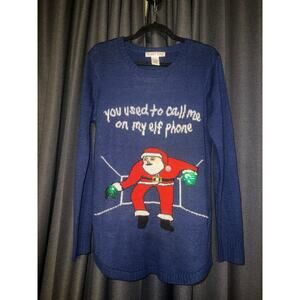 Ugly Christmas Sweater Xmas Size Large